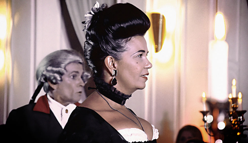 Friedrich der Große und Maria Theresia im Krimi "Mörderische Erscheinung"